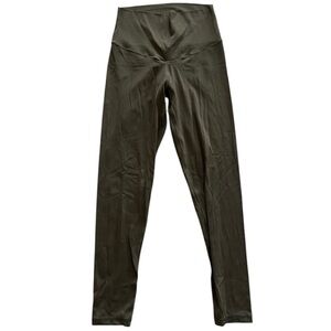 Aerie leggings. Medium. Dark army green. Full length